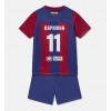 Barcelona Raphinha Belloli #11 Heimtrikot 2023-24 Kurzarm (+ kurze hosen)